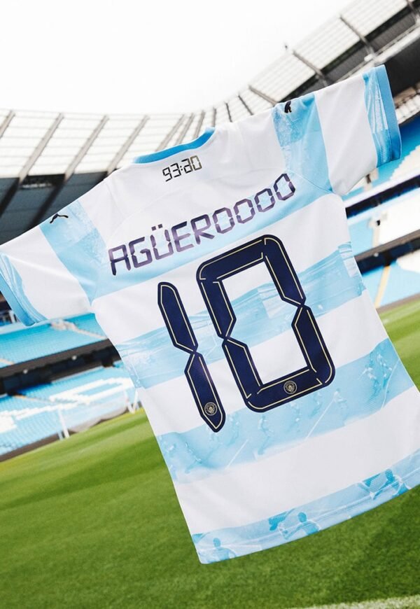 Man City Aguero Edition Jersey - Image 2