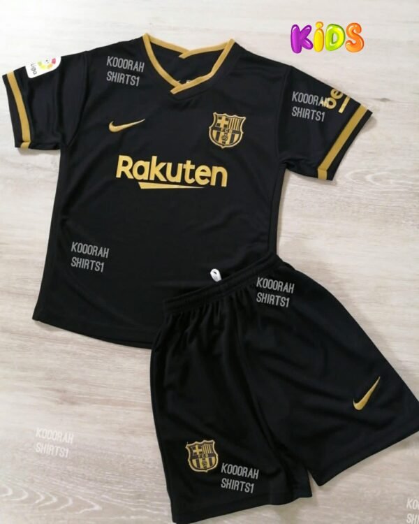 Barcelona Away Kids kit 20/21 - Image 2