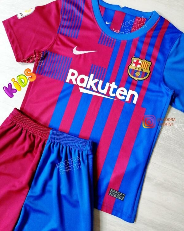 Barcelona Home Kids kit 21/22 - Image 2
