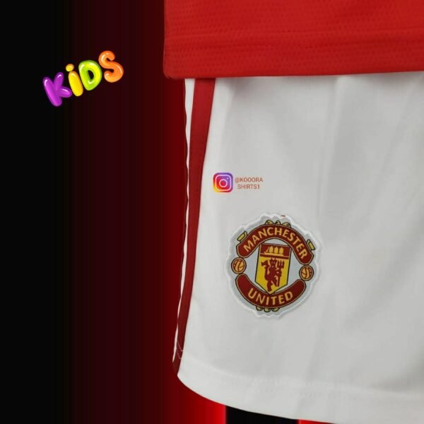 Man United Home Kids kit 21/22 - Image 3