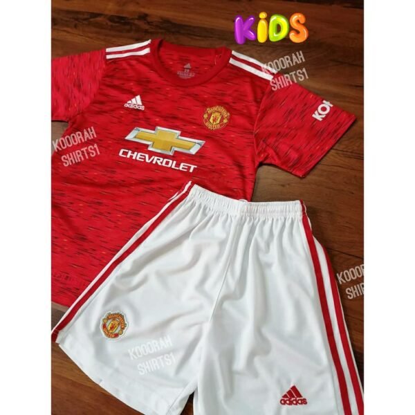 Man United Home Kids kit 20/21 - Image 3