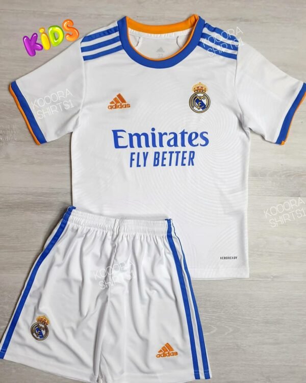 Real Madrid Home Kids kit 21/22