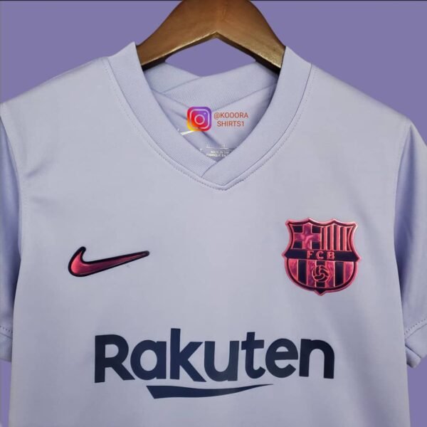 Barcelona Away Kids kit 21/22 - Image 2