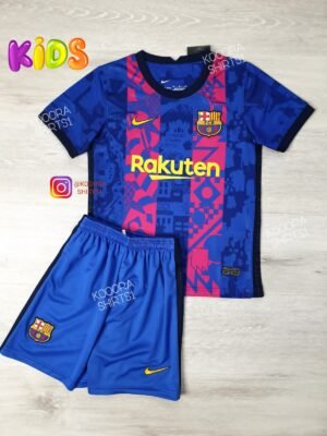 Barcelona Third Kids kit 21/22