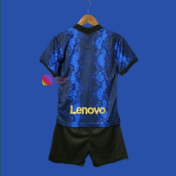 Inter Milan Home Kids kit 21/22 - Image 4