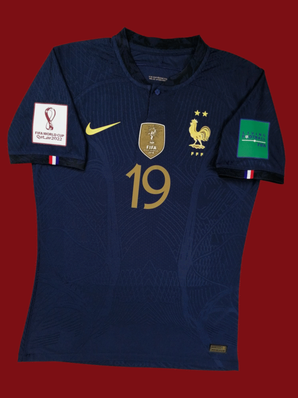 Benzema France Home 2022 Jersey Player Edition - Image 2