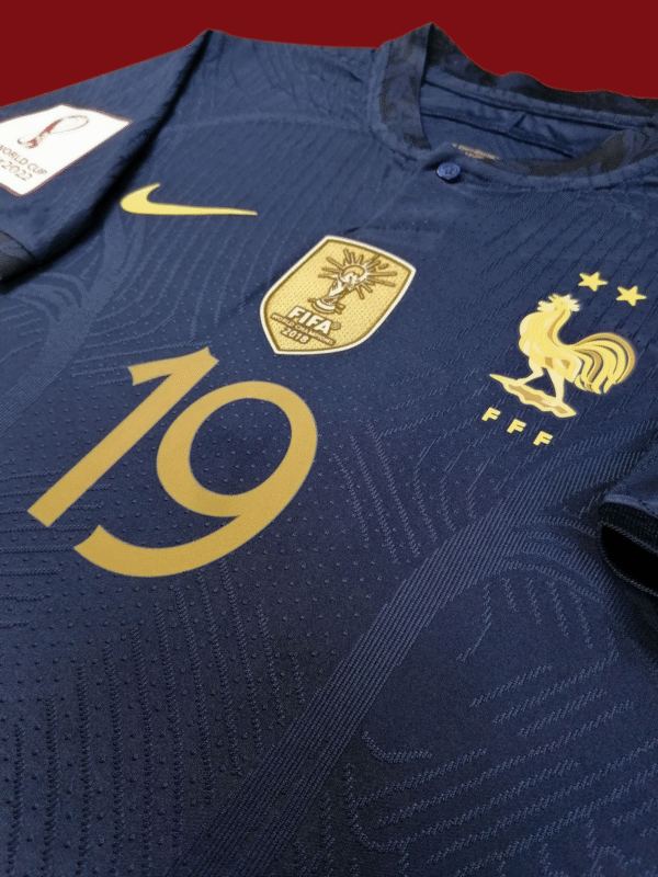 Benzema France Home 2022 Jersey Player Edition - Image 4