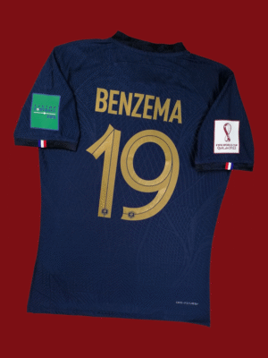 Benzema France Home 2022 Jersey Player Edition