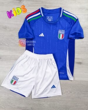 Italy Home Kids kit Euro 2024