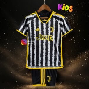 Juventus Home Kids kit 23/24