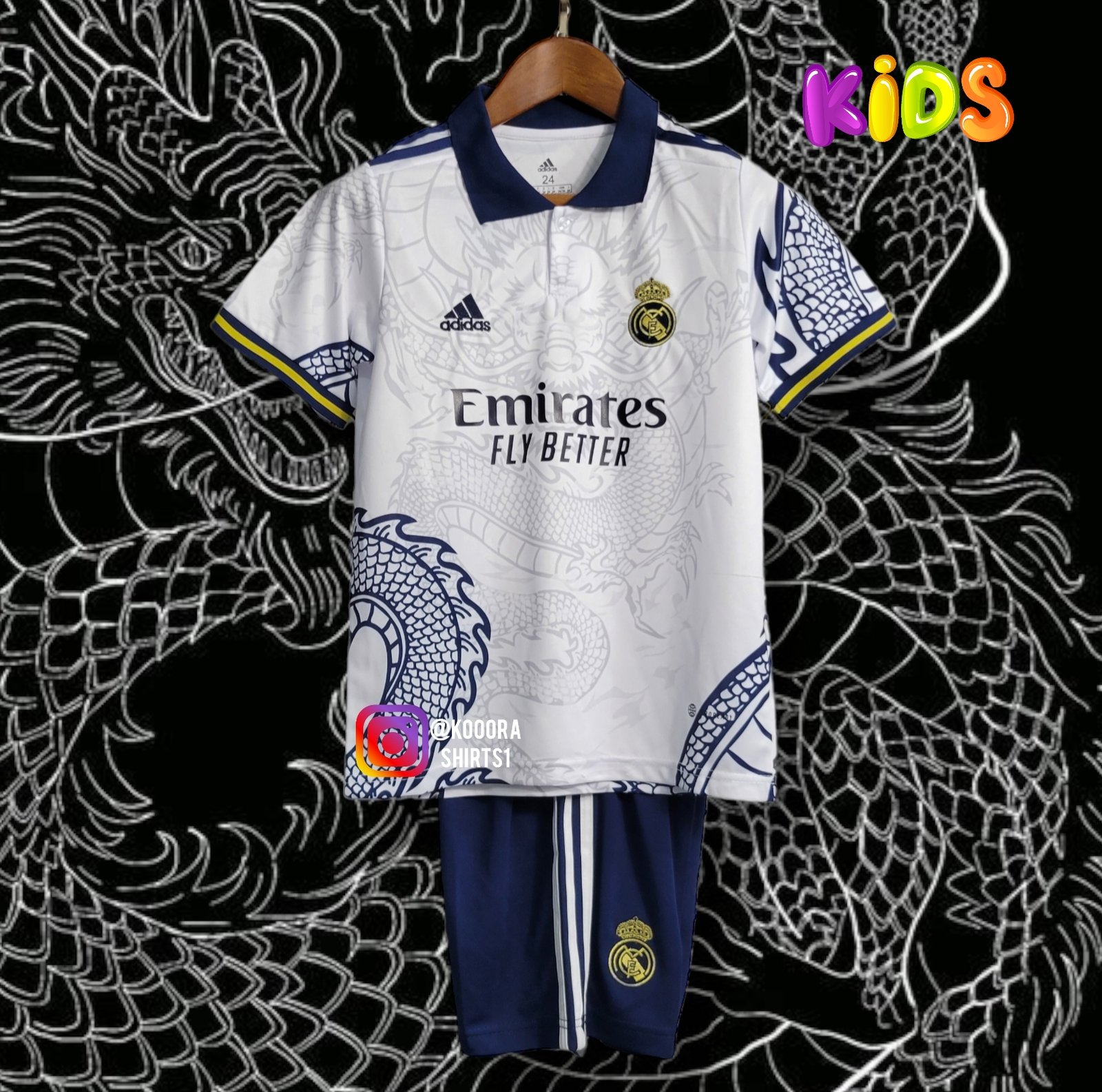 Real Madrid Dragon Kids kit