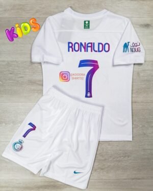 Ronaldo Al Nassr Third Kids kit 24/25