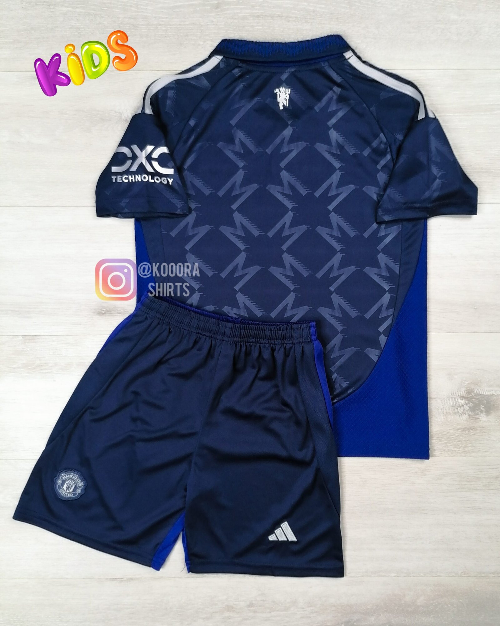 Man United Away Kids kit 24/25 - Image 2