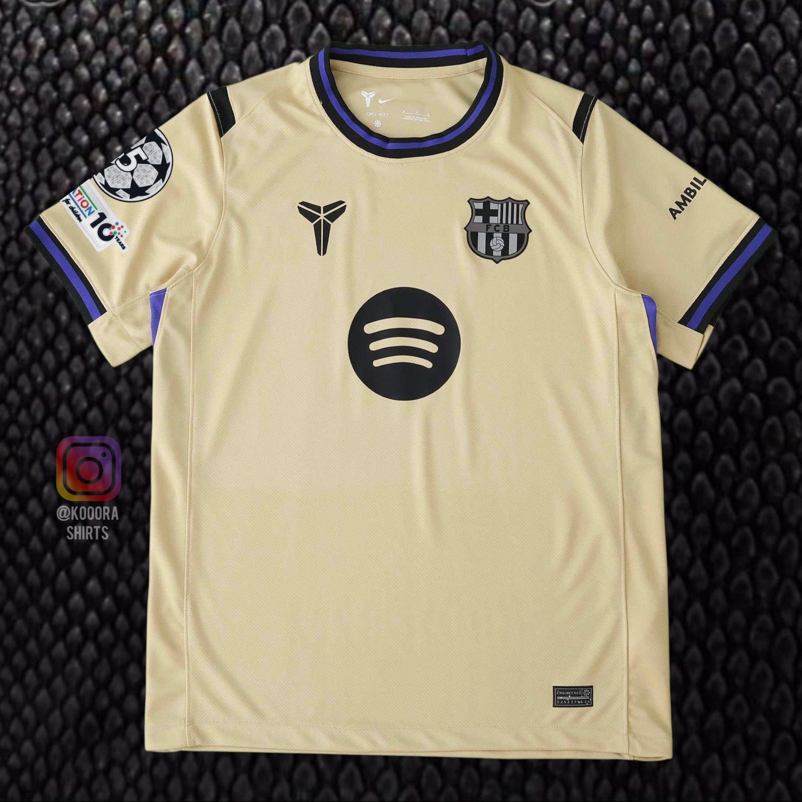 Barca Away with Player Name & Patch 25/26 - Image 2