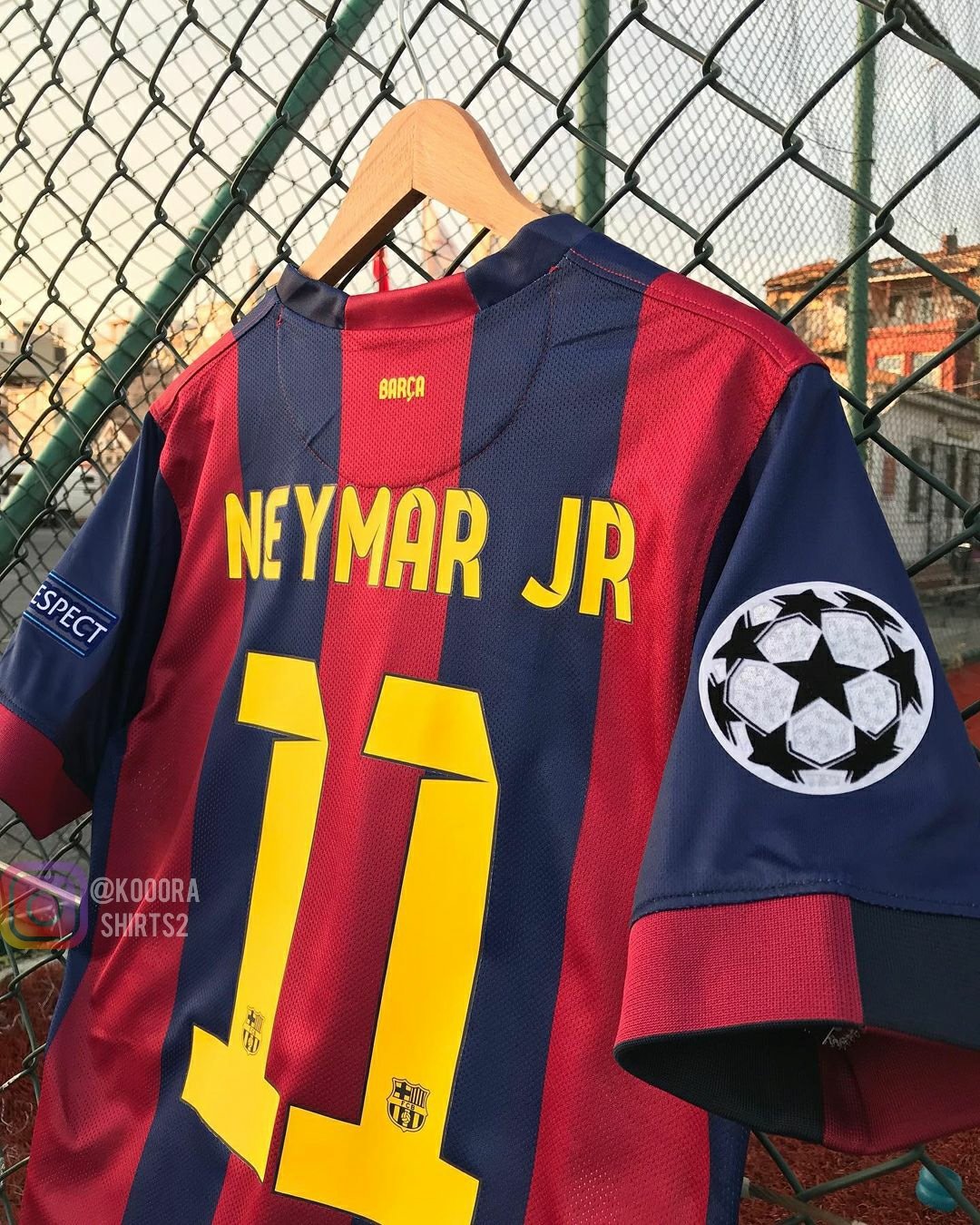 Neymar Barcelona Final 2015 Jersey - Image 7