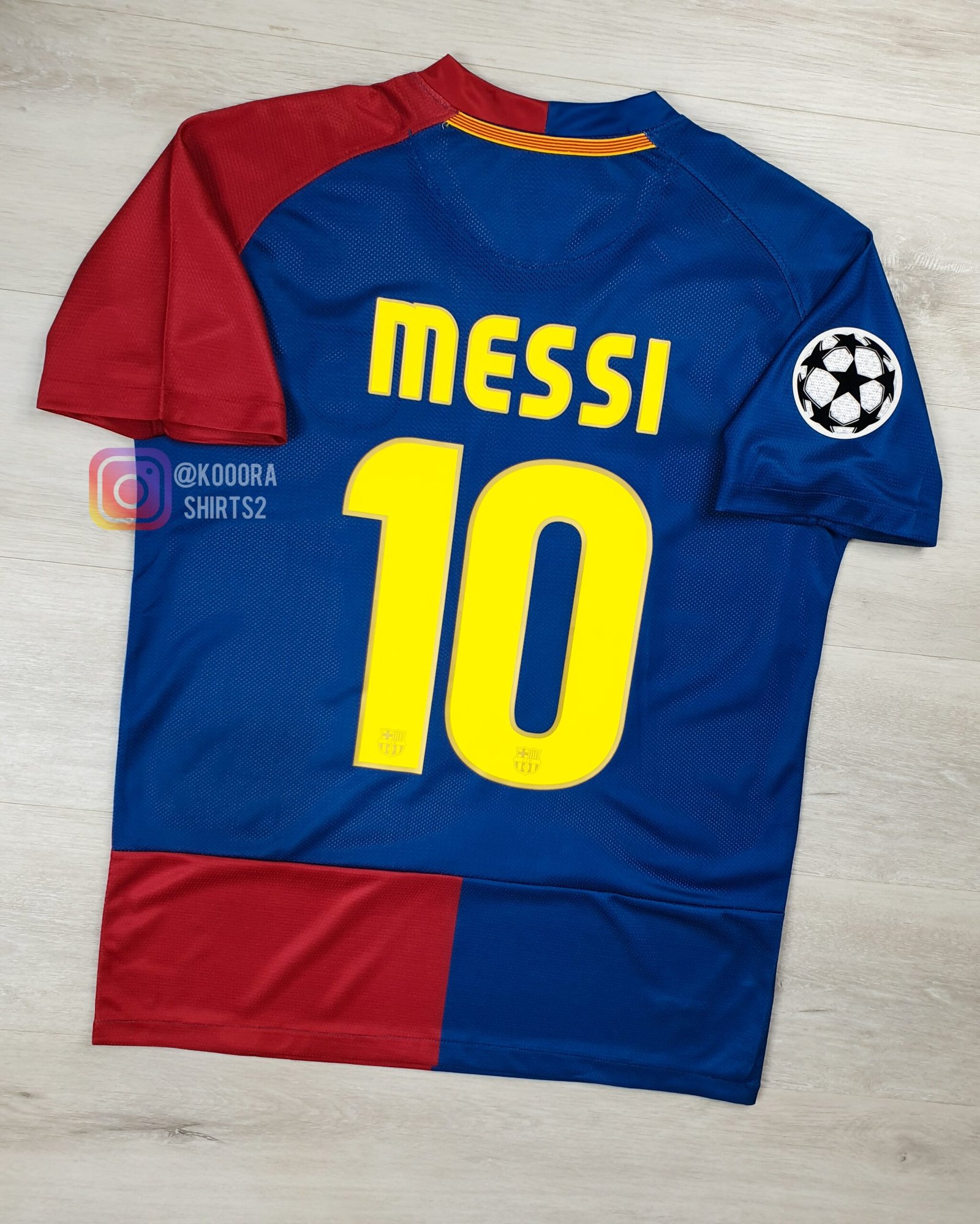 Messi Barcelona Final 2009 Jersey - Image 2