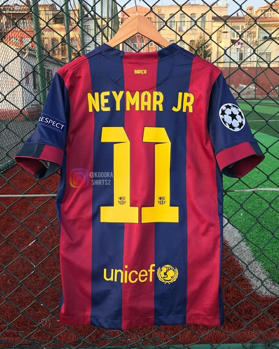 Neymar Barcelona Final 2015 Jersey - Image 2