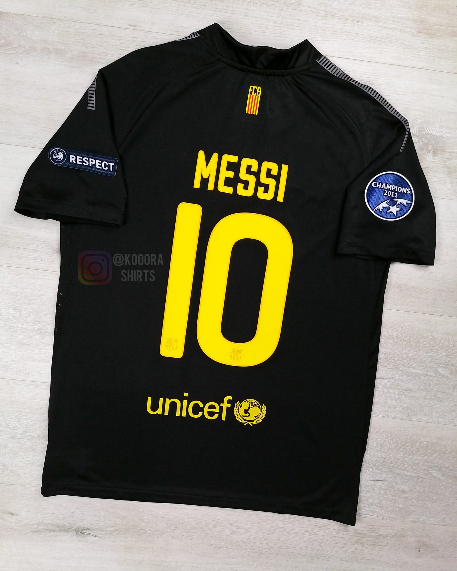 Messi Barcelona Away 2011/12 Jersey - Image 2