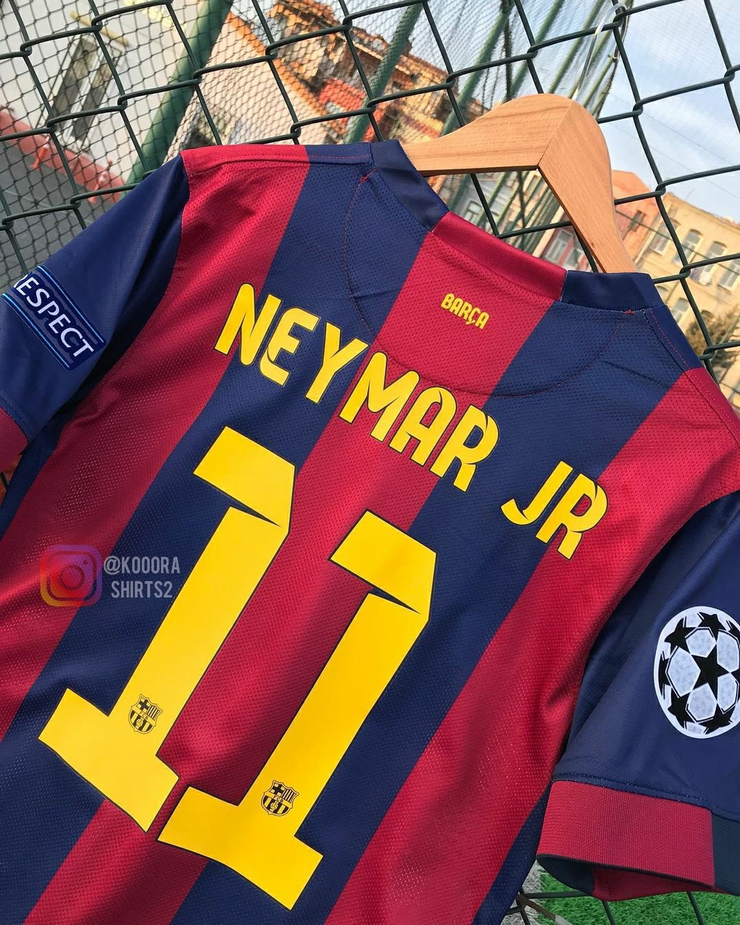 Neymar Barcelona Final 2015 Jersey - Image 4