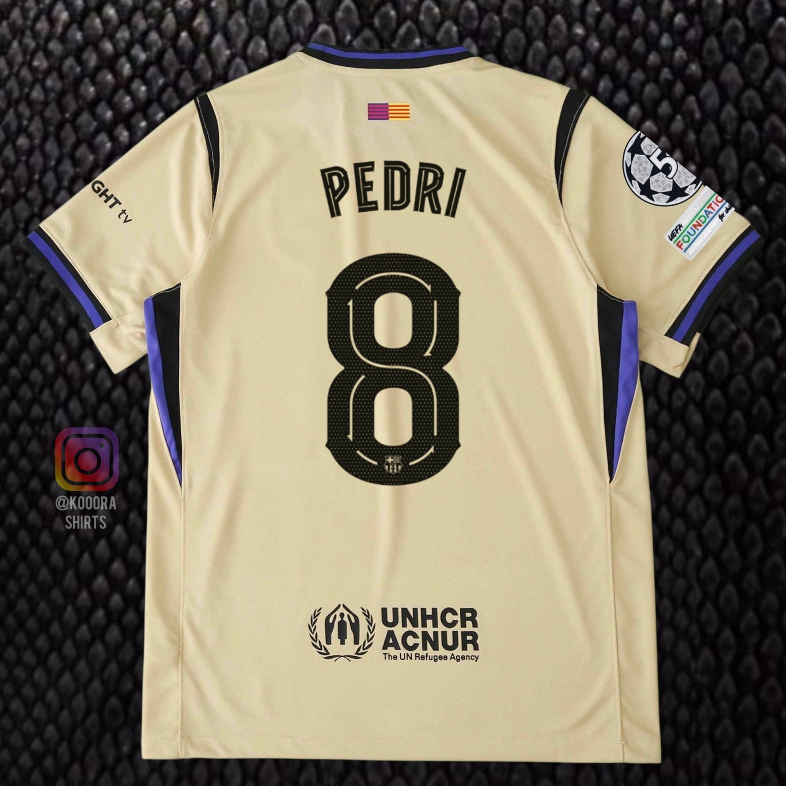 Barca Away with Player Name & Patch 25/26 - Image 5