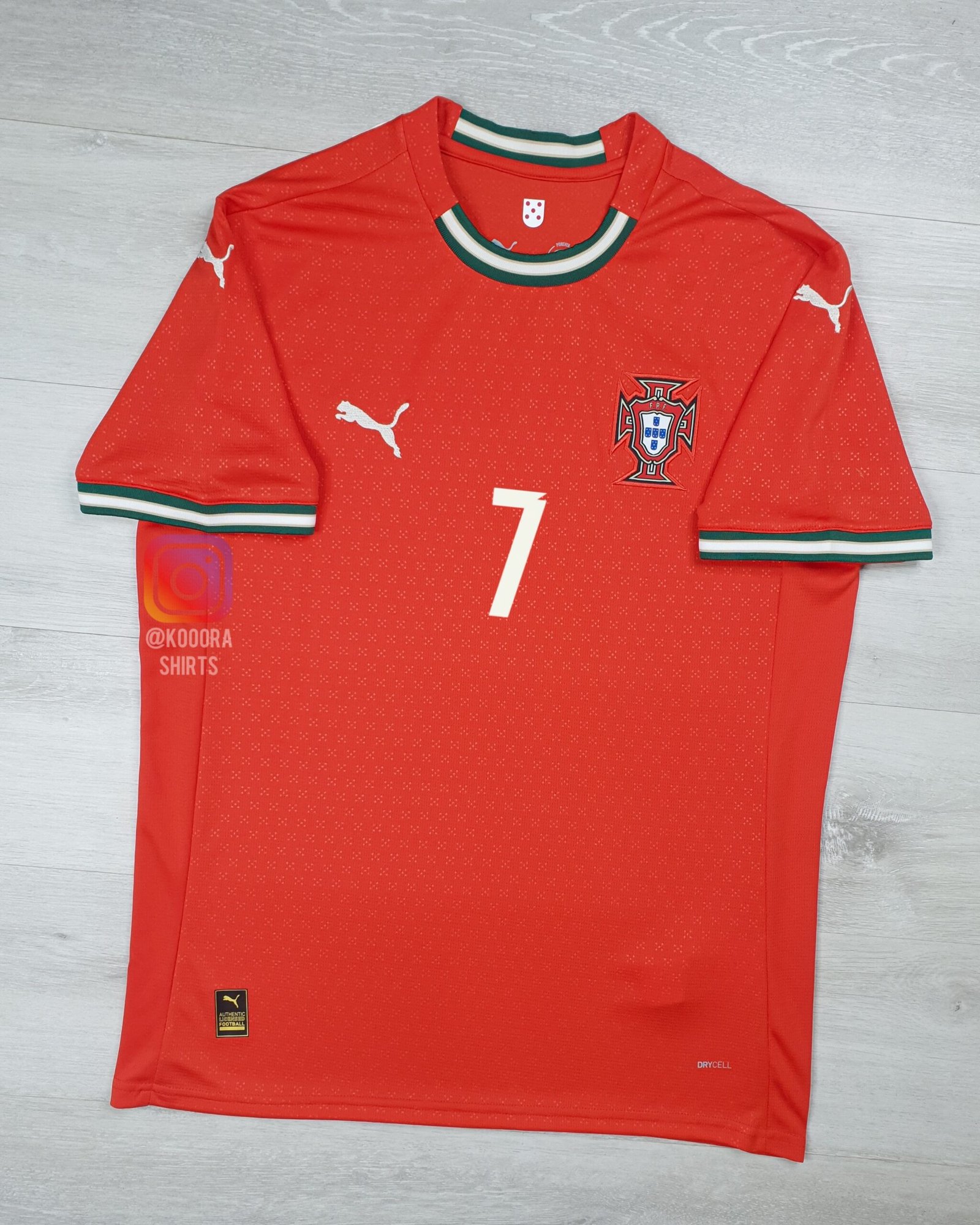 Ronaldo Portugal Home Jersey 2025 - Image 2