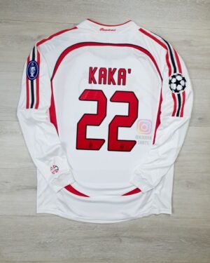 KaKa AC Milan Final 2007 Long Sleeve Jersey