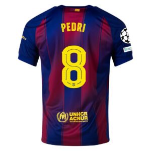 Pedri Barca Home with Patch 25/26
