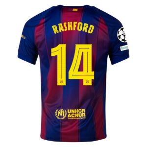 Rashford Barca Home with Patch 25/26