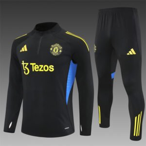 Man United Black Tracksuit 25/26