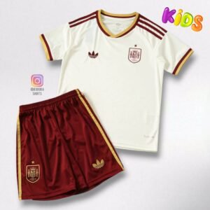 Spain Away Kids kit World Cup 26