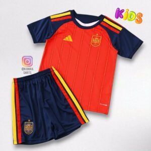 Spain Home Kids kit World Cup 26