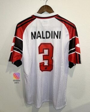 Maldini AC Milan Away Jersey 1997/98
