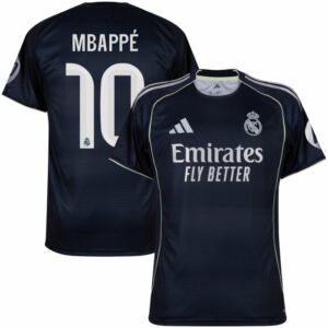 Real Away Jersey With Player Name 25/26