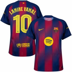 Barca Home Player Edition with Player Name    25/26