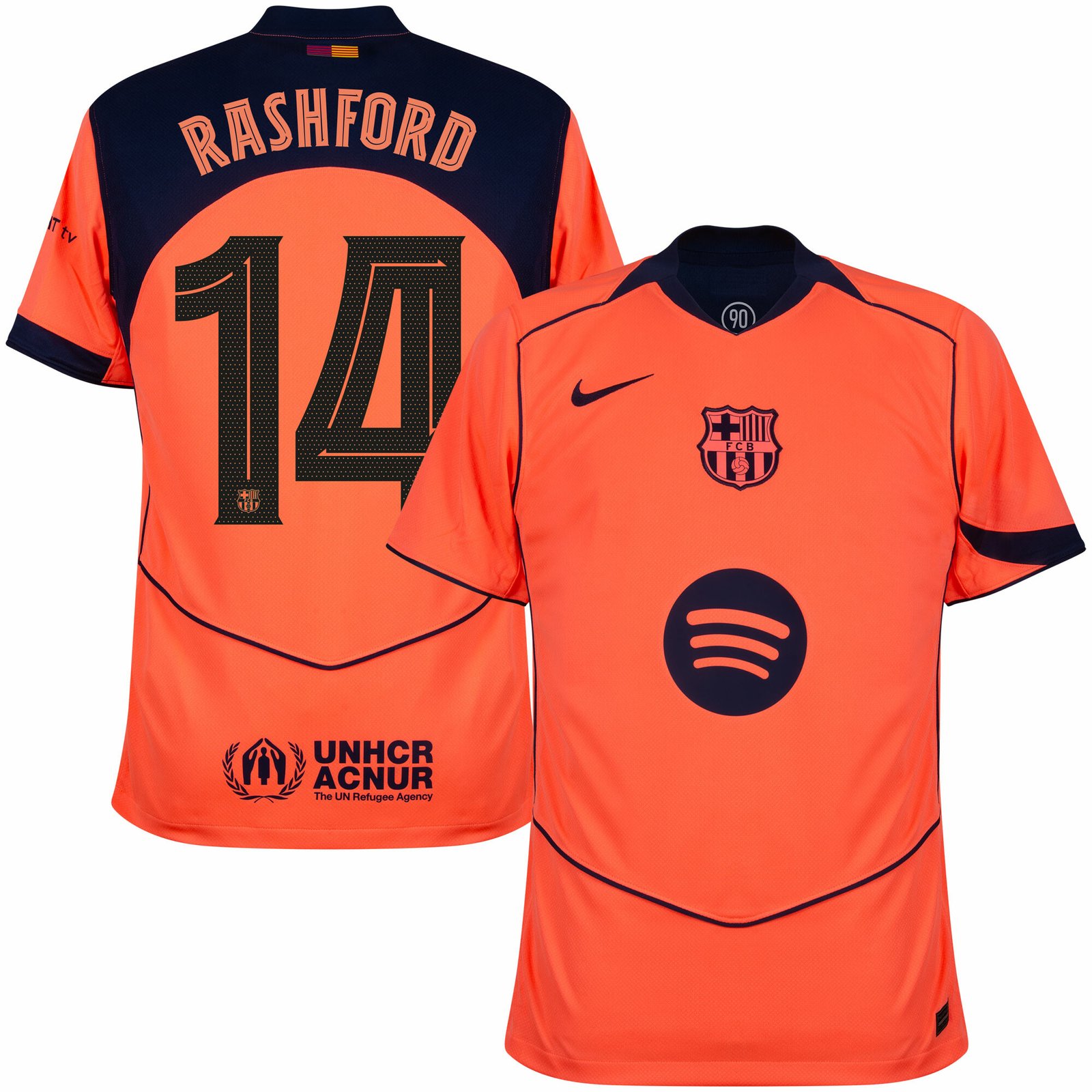 Barca 3rd Jersey With Player Name 25/26 - Image 7