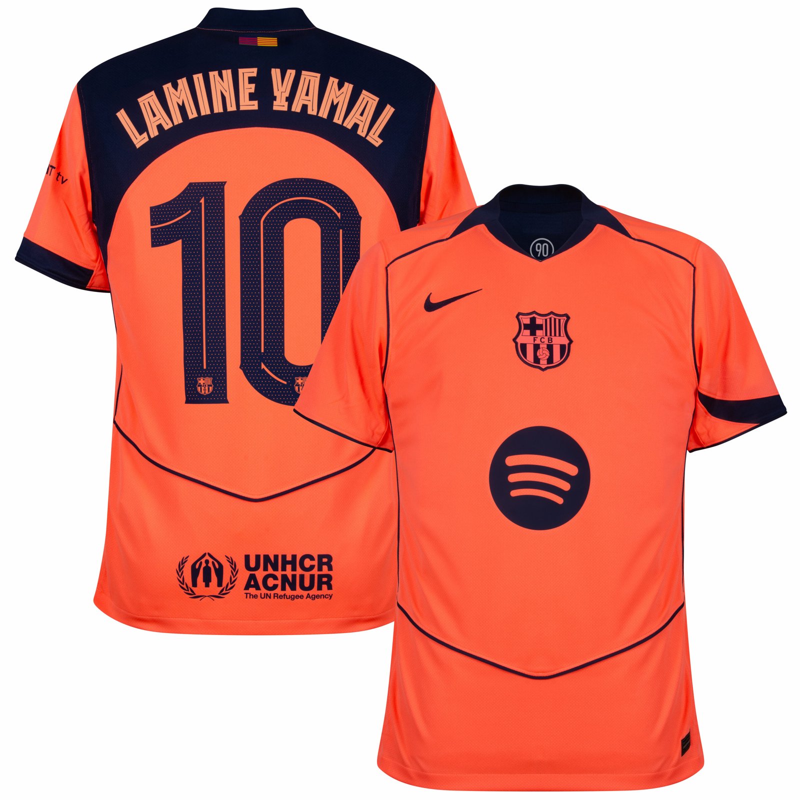 Barca 3rd Jersey With Player Name 25/26 - Image 2