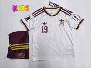 Yamal Spain Away Kids kit World Cup 26