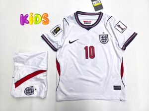 England Bellingham Home Kids kit World Cup 26