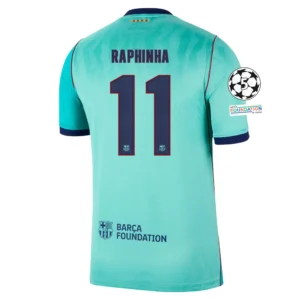 Raphinha Barca Third Jersey 26/27