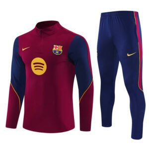 Barça Maroon Tracksuit 26/27